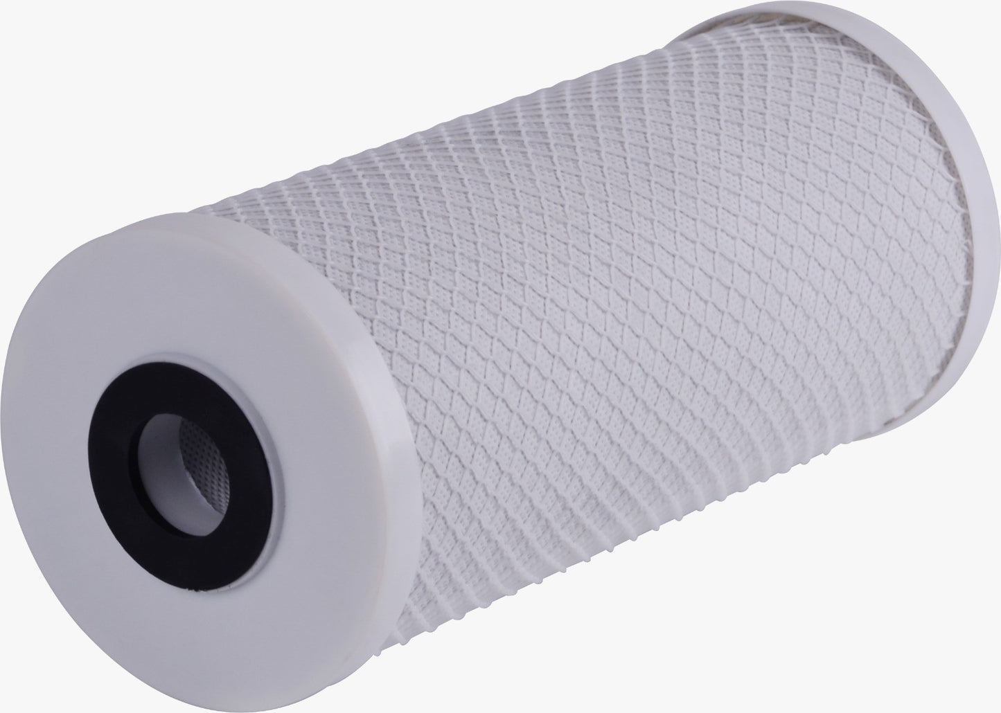 Removes the really small stuff + odour & colour - Activated Carbon Block 1 Micron Filter (10"x4.5")